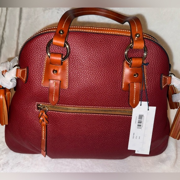Dooney & Bourke Pebble Grain Domed Satchel -NWT - Picture 3 of 10